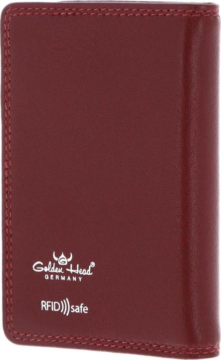 Immagine prodotto Golden Head Polo porta carte di credito RFID in pelle 7 cm