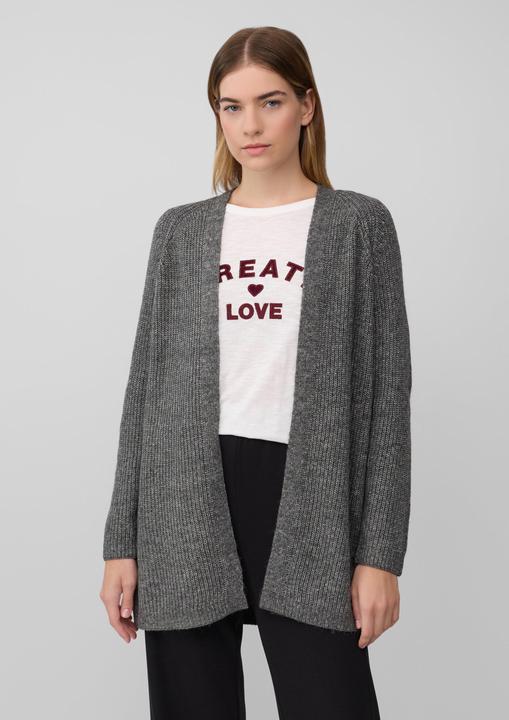 Produktbild s.Oliver Strickjacke Strukturierter Cardigan im Relaxed Fit (40)