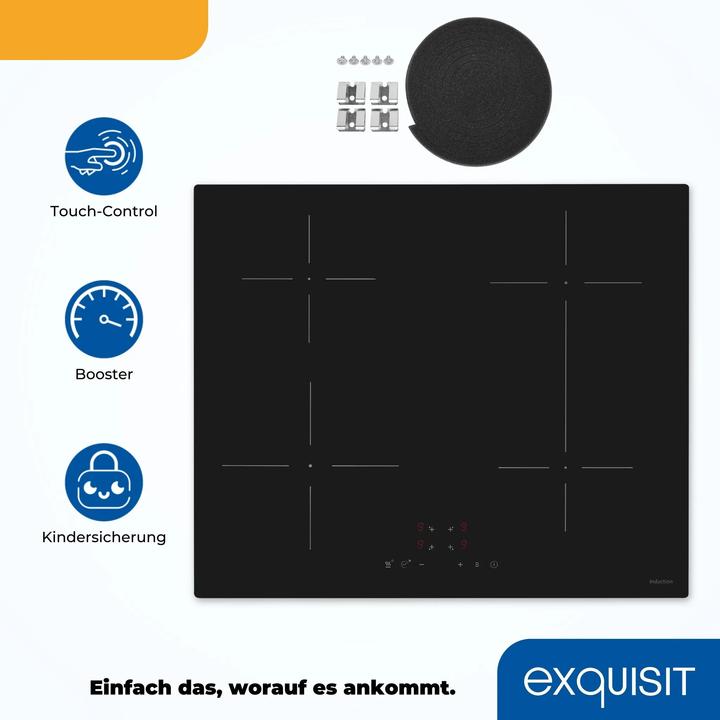 Actual product image Exquisit EKI 600 - SF-B380 (59 cm, Induction hob)