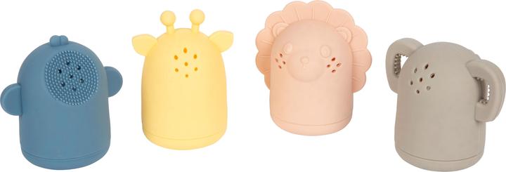 Actual product image small foot Silicone Bath Toys Set