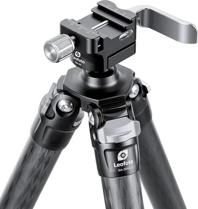 Actual product image Leofoto SA-364C + MA-30 (Metal, Carbon)