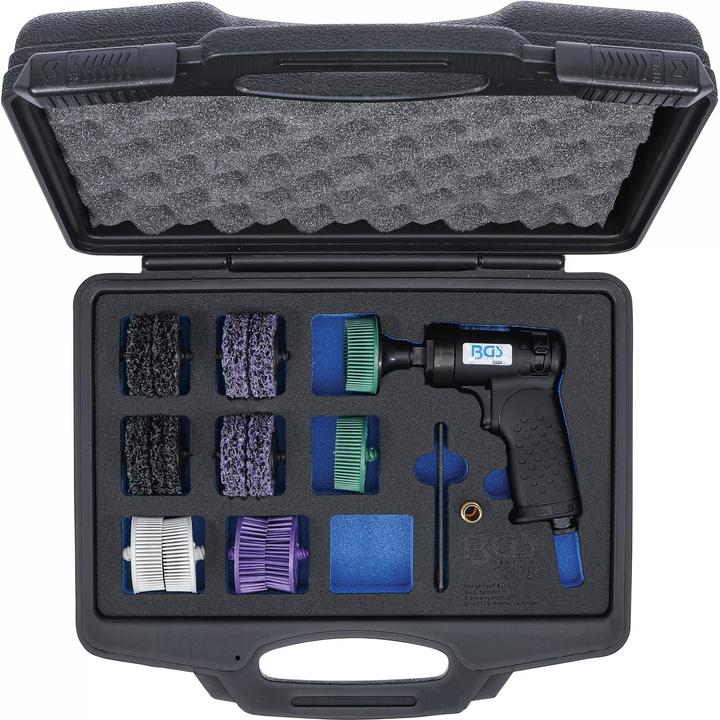 Immagine prodotto BGS Set di levigatrici pneumatiche 17 pz. (Smerigliatrice a rulli, 224 W)