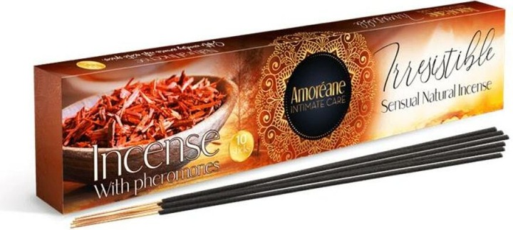 Actual product image Amoreane Irresistible Incense Stick With Pheromones, Woody Aroma
