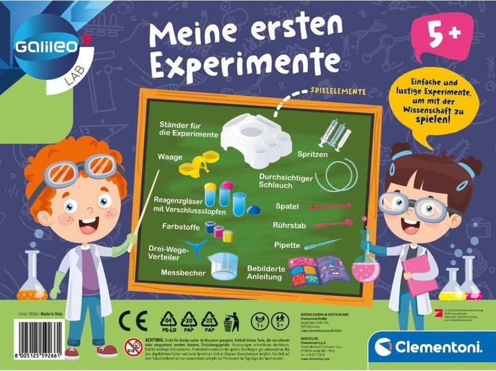Actual product image Clementoni My first experiments
