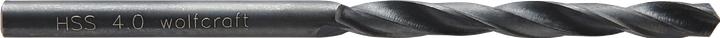 Actual product image wolfcraft 1 metal drill HSS R, ø4.0x75mm (4 millimetres)