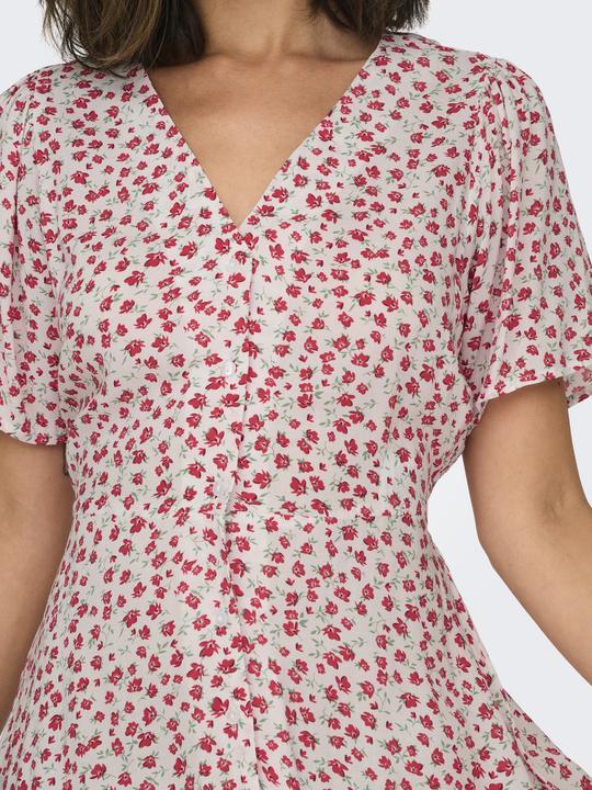 Image du produit Only Coupe normale Col en V Robe courte Robe (XS)