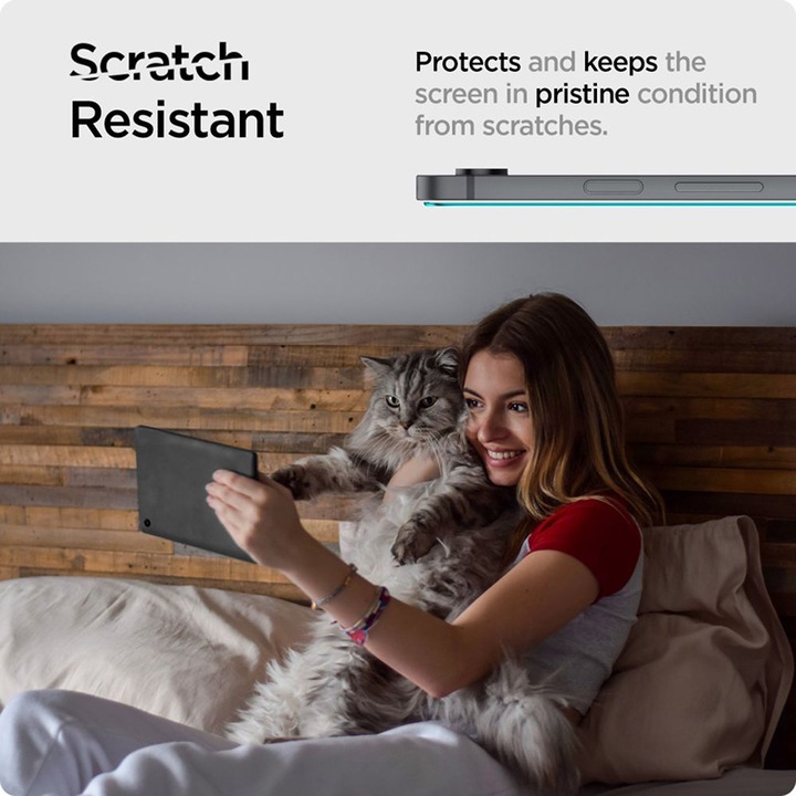 Produktbild Spigen Glas.tR Slim gehärtetes Glas für Samsung Galaxy Tab S9 FE 10,9" X510 / X516B (1 Stück, Galaxy Tab S9 FE)