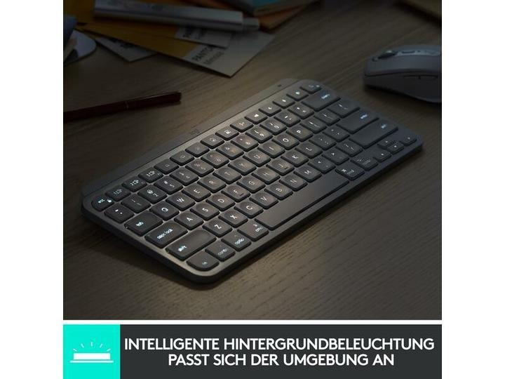 Produktbild Logitech MX Keys Mini (CH, Kabellos)