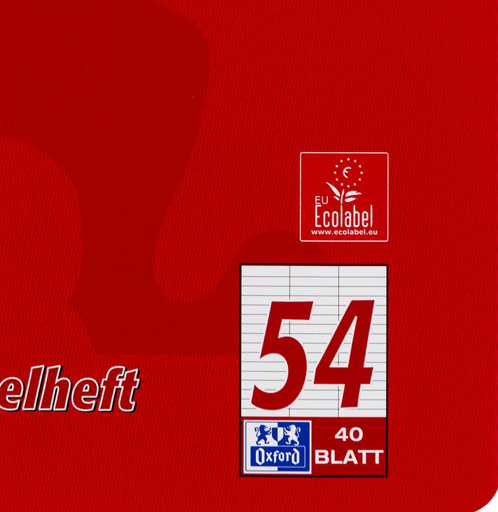 Produktbild Oxford Vokabelheft (A4, Liniert, Harter Einband)