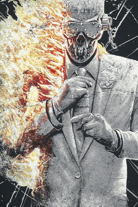 Produktbild Megadeth Flames (XL)