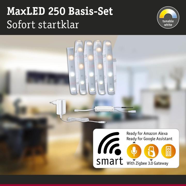 Image du produit Paulmann MaxLED 250 Stripe Set (Blanc, 150 cm, Intérieur)