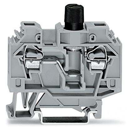 Wago Vago Geländerverbinder 6mm2 (282 -120), Elektronikzubehör + Gehäuse, Grau