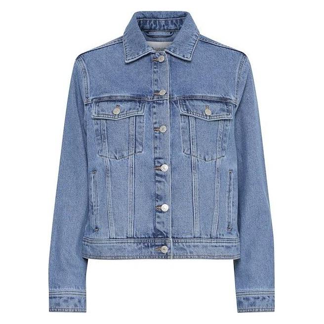 B.young, Damen, Leichte Jacken, Bykerina, Blau, (34)