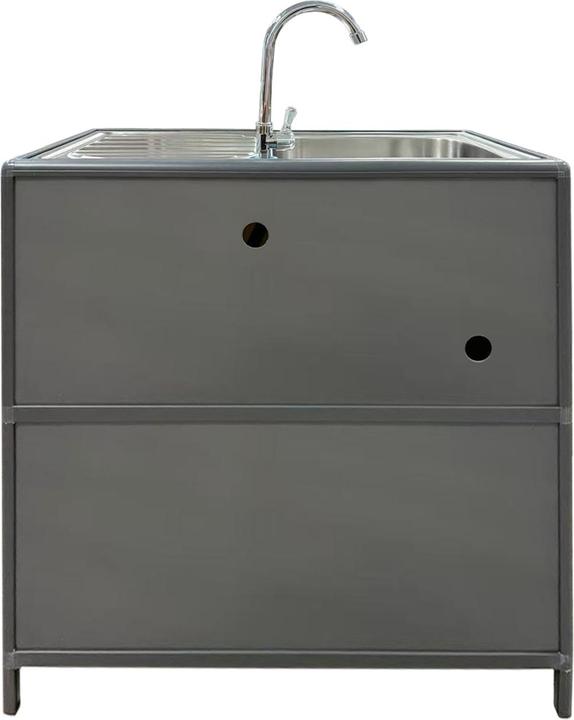 Actual product image HTI-Living Outdoorspüle L Gerti Grau (43 cm, 83 cm)