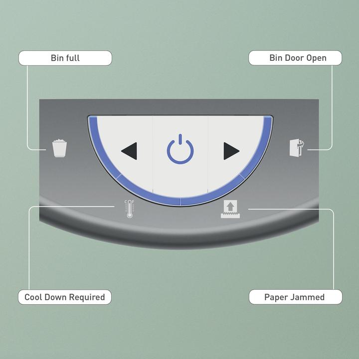 Actual product image Leitz IQ OPTIMAX HOME OFFICE - Aktenvernichter Mikroschnitt (Particle cut)