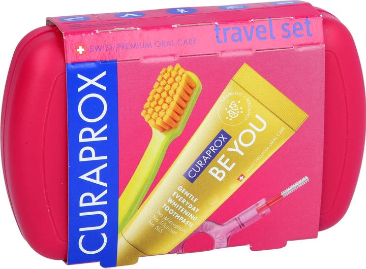 Curaprox Travel Set magenta Box (Extra soft, 1x)