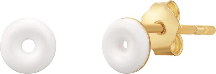 Immagine prodotto Glanzstücke München Orecchini a perno da donna a ciambella - 37282 (Argento, Smalto)