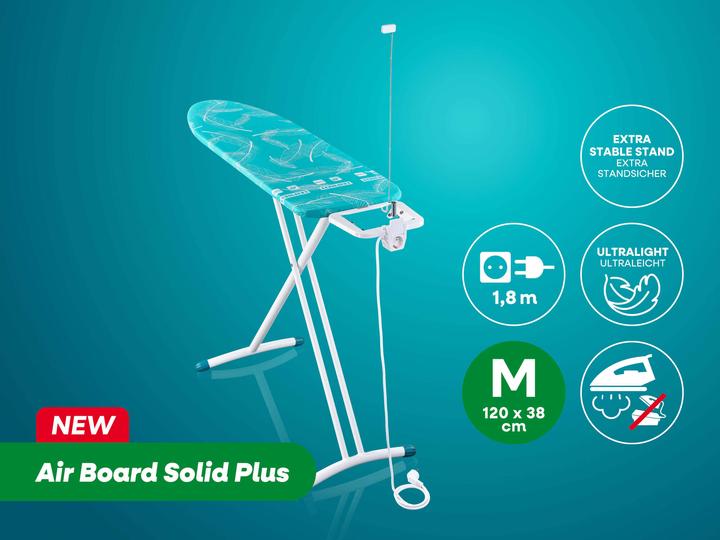 Produktbild Leifheit Bügeltisch Air Board M Solid Plus (120 x 38 cm)