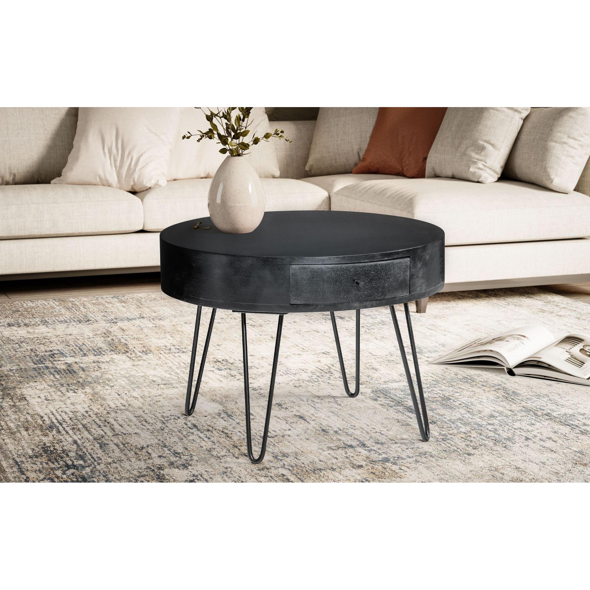 Thumbnail - FineBuy, Couchtisch + Beistelltisch, Couchtisch (60 x 60 x 43 cm)