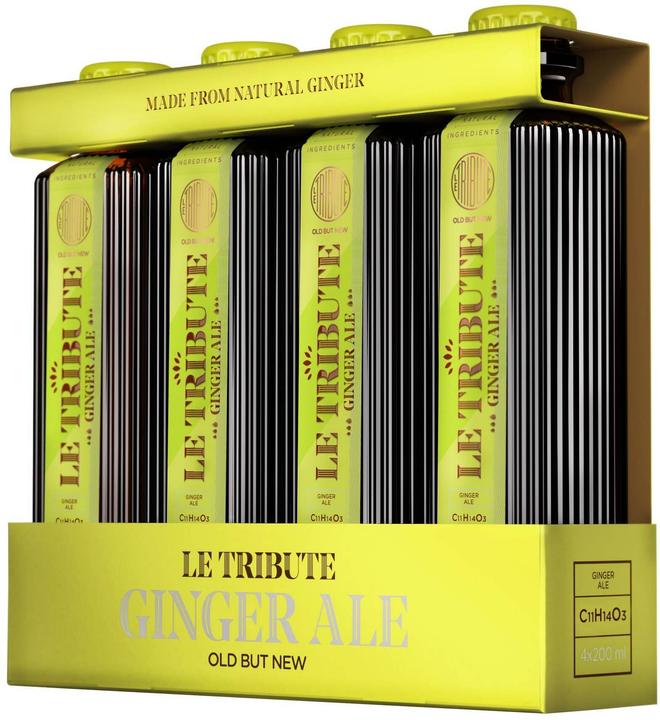 Produktbild Le Tribute Ginger Ale (4 x 20 cl)