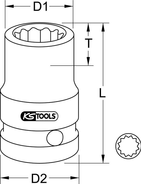 Actual product image KS Tools 515.1564