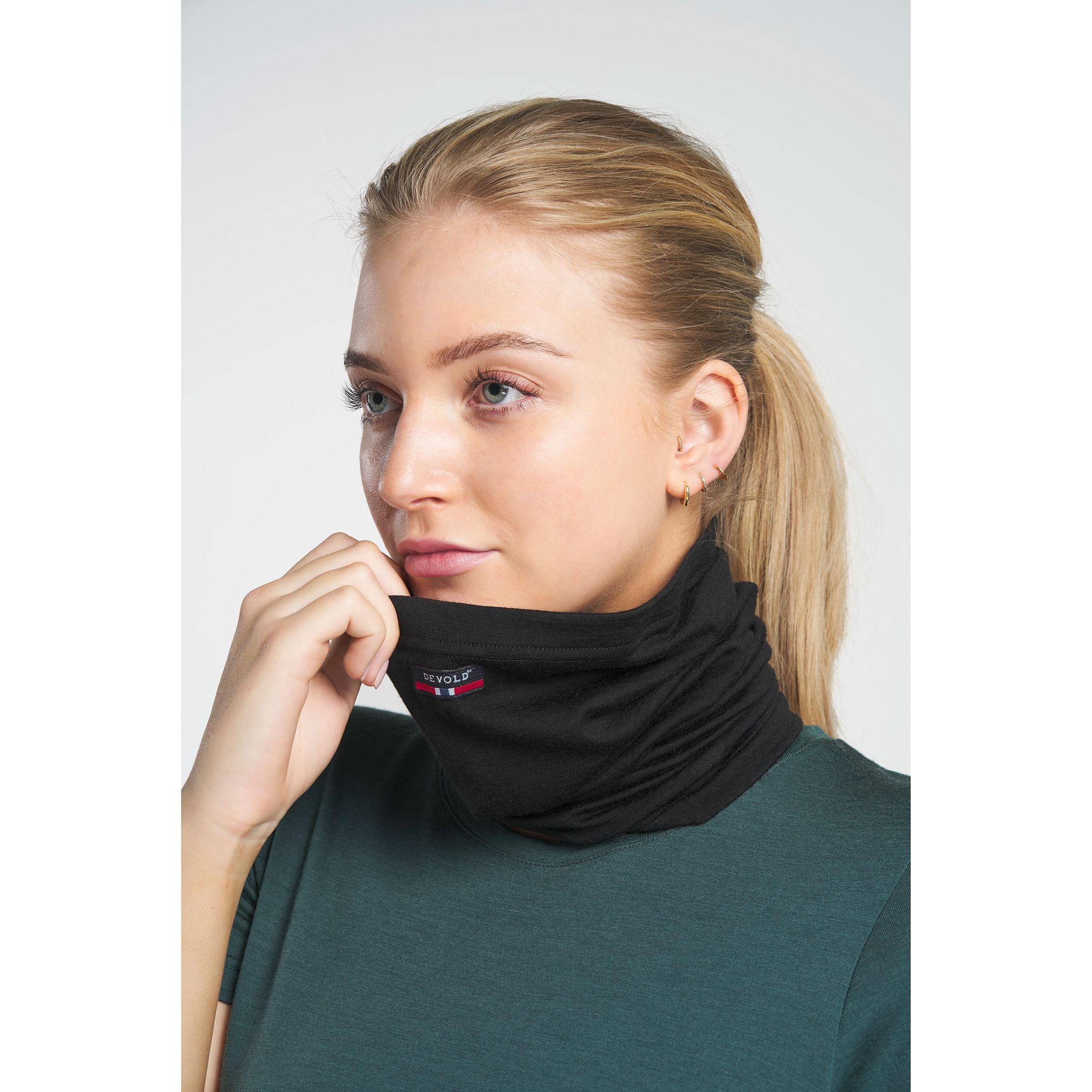 Thumbnail - Devold, Herren, Sturmhaube + Halsschlauch, Breeze Headover, Schwarz, One Size