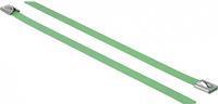 Produktbild Delock Edelstahlkabelbinder 200x7,9 10 Stk. (Metallkabelbinder, 200 mm, 10 Stk.)