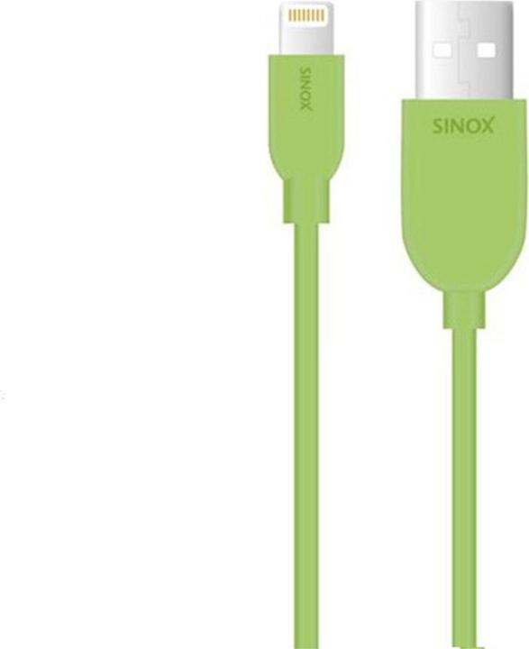 Produktbild Sinox iMedia Cbl USB-Lightn1.0M Gree (1 m, USB 2.0)