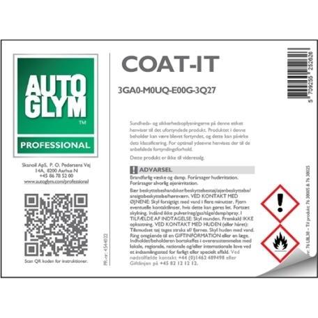 Autoglym, Accessori per pulizia auto, Etichetta IT