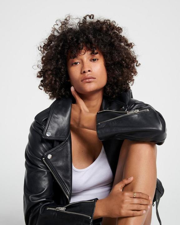 Actual product image La Redoute Collections Leather jacket Gaston (46)