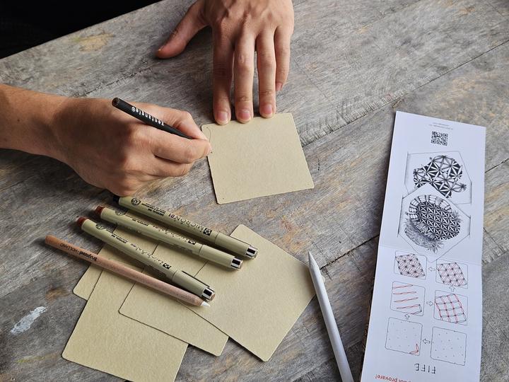 Immagine prodotto Sakura Fineliner Zentangle Renaissance Tool 11-teilig (Bianco, Marrone, Nero, 11x)