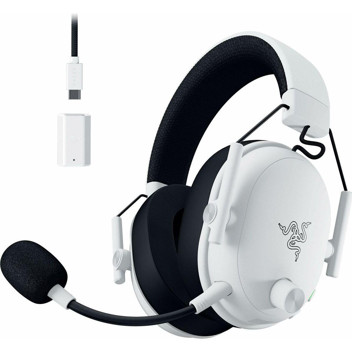 Razer BlackShark V3 - White (Kabelgebunden, Kabellos), Gaming Headset, Weiss