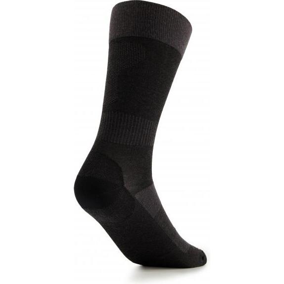 Stoic, Herren, Socken, Merino Liner Crew Socks, Schwarz, (39 - 41)
