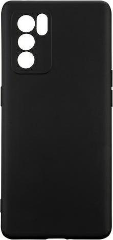 Actual product image Beline Case Silicone Oppo Reno 6 Pro 5G czarny/black (Oppo Reno 6)