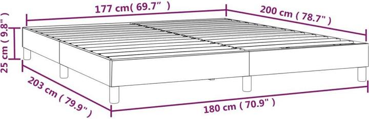 Produktbild vidaXL Jabez (180 x 200 cm)
