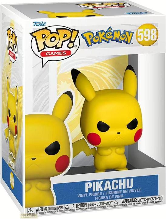Produktbild Funko Pop! Pokemon : Pikachu (Grumpy) (598)