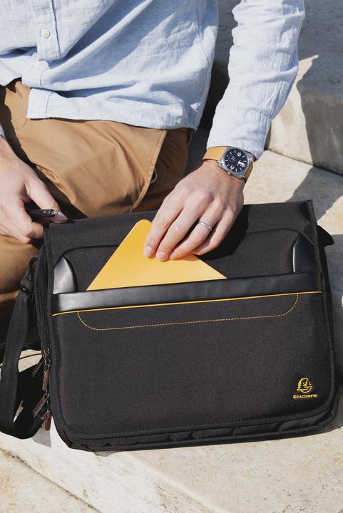 Image du produit Exacompta Sac messenger ordinateur Exactive (14) - Noir (14", Universel)