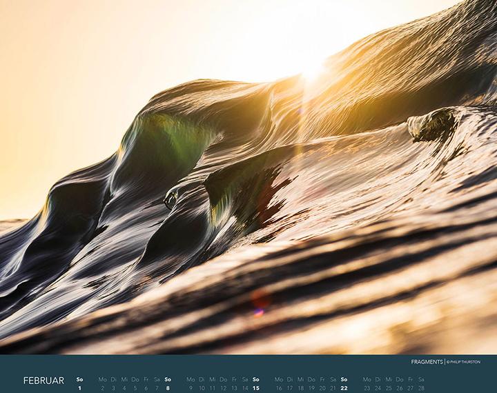 Actual product image Wellen Kalender 2026: Meeres- und Wasser-Fotografie XXL Premium Kalender