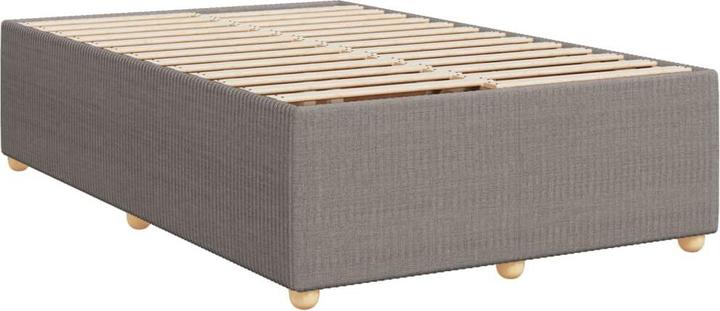 Produktbild vidaXL Bo x springbett mit Matratze 120 x 190 cm Stoff (120 x 190 cm)