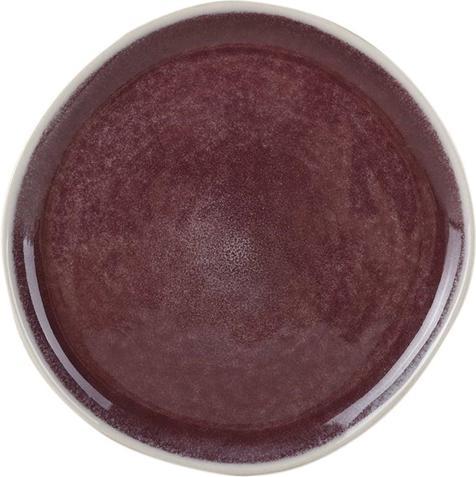 Domoletti Dessert plate Cherry Velvet, Ø 20.3 cm, white/purple