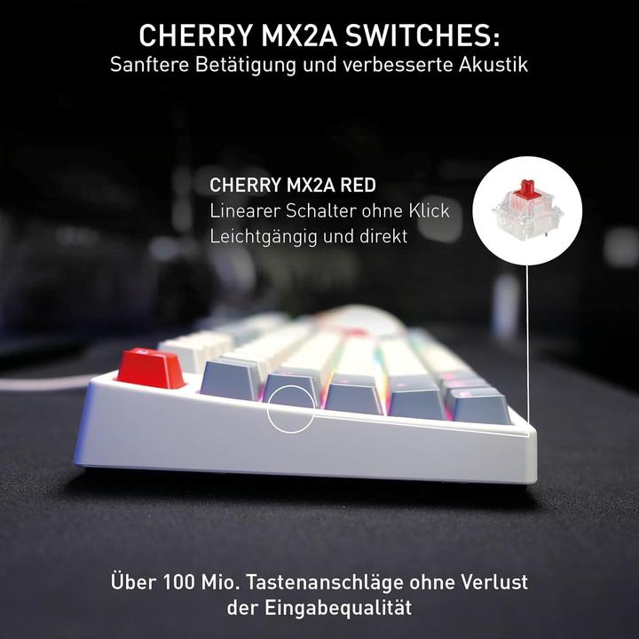Image du produit CHERRY Clavier XTRFY K4V2 TKL, rétro (FR, Filaire)