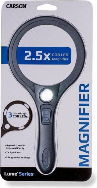 Produktbild Carson Optical COB LED 90mm Lupe