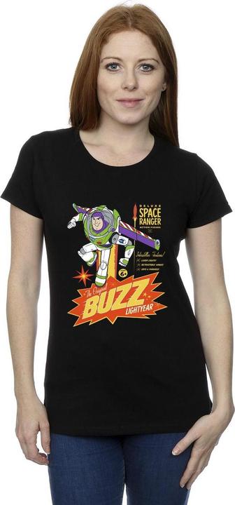 Actual product image Disney Womens/Ladies Toy Story Buzz Lightyear Space Cotton T-Shirt (XL)