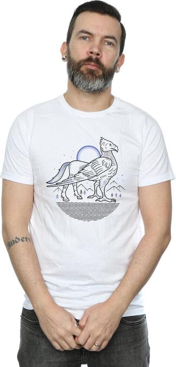 Immagine prodotto Buckbeak Line Art Maglietta Uomo (M)