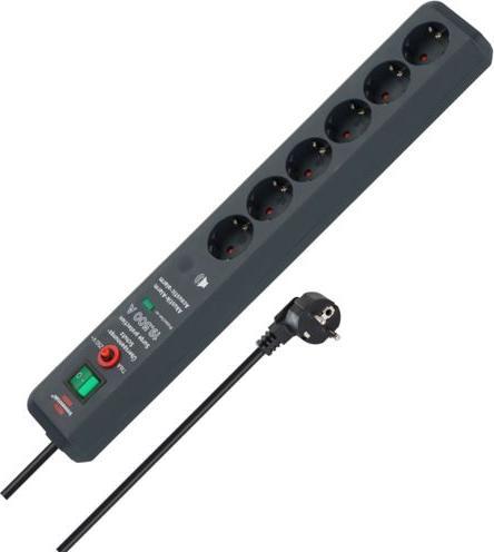 Productafbeelding Brennenstuhl Secure-Tec (6x, CEE 7/5, 3 m)