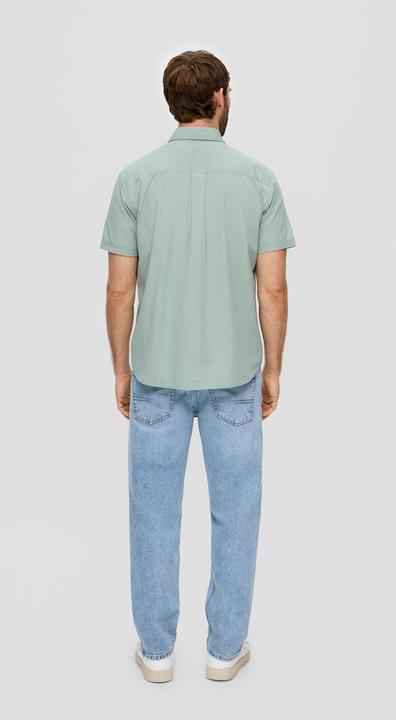 Immagine prodotto s.Oliver Hemd Baumwollhemd mit Musterstruktur (M)