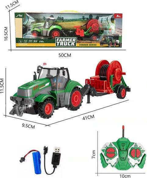 Actual product image Askato Tractor with irrigation hose R/C