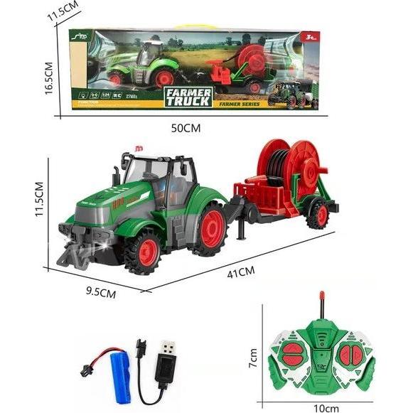 Thumbnail - Askato Traktor mit Bewässerungsschlauch R/C