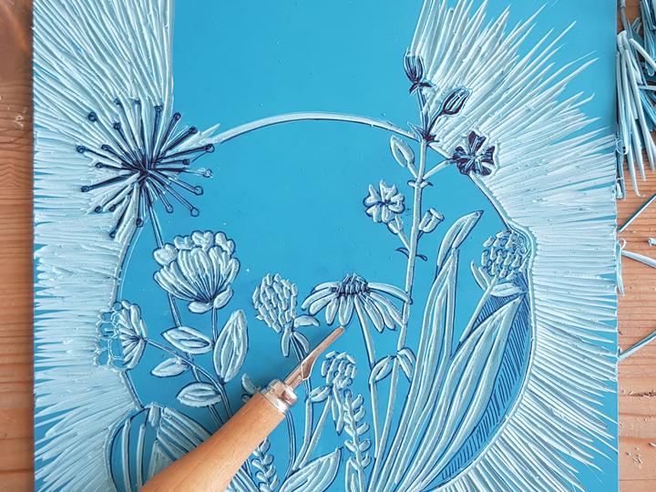 Actual product image Talens Farbroller 9.5 cm (9.50 cm)