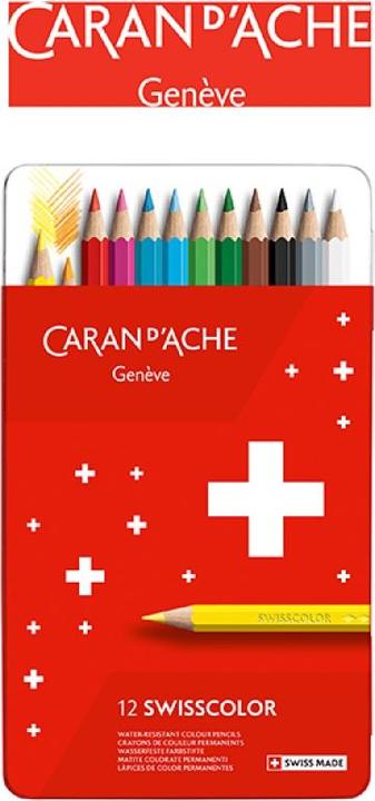Immagine prodotto Caran d'Ache Matite colorate Swisscolor (Multicolore, 12 x)